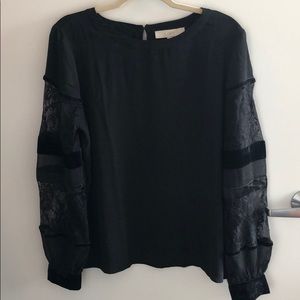 LOFT Black Blouse